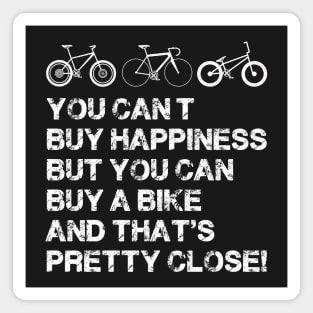 Happiness is a bike Magnet